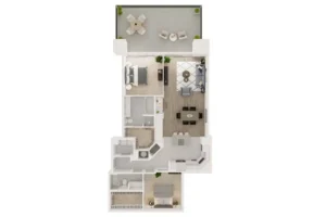 7 Riverway Houston Apartments FloorPlan 11