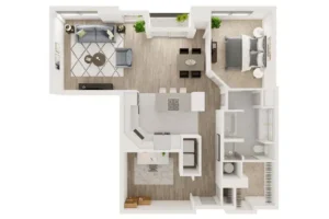 7 Riverway Houston Apartments FloorPlan 7