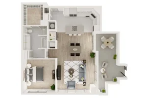 7 Riverway Houston Apartments FloorPlan 8