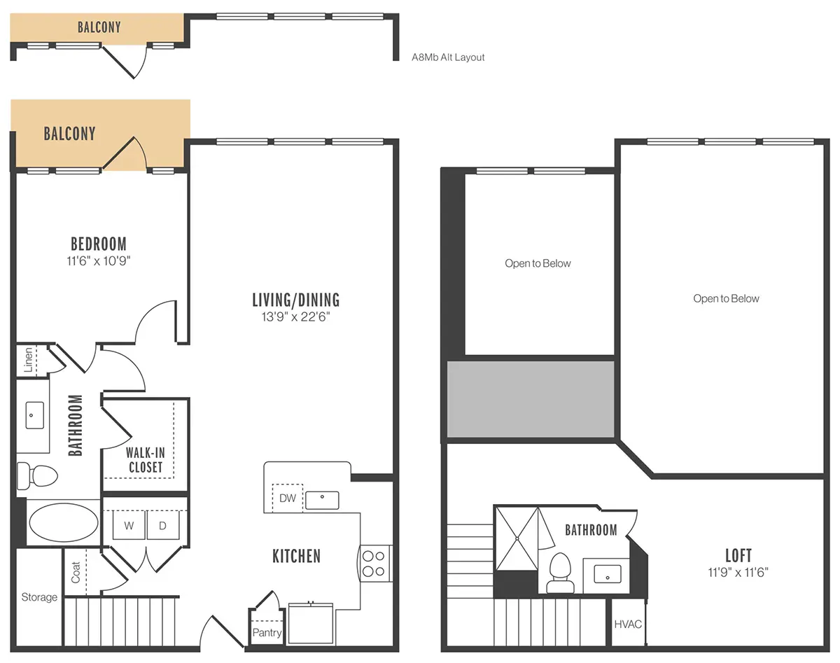 Alexan 5151 Houston Apartment Floorplan 19