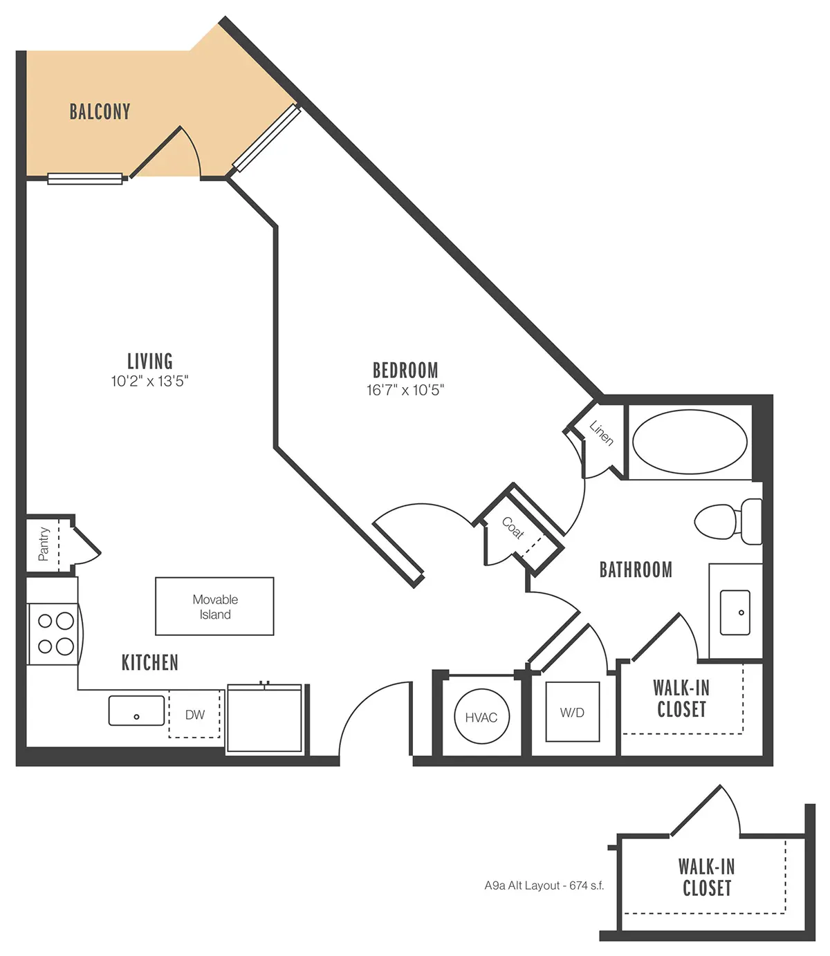 Alexan 5151 Houston Apartment Floorplan 20