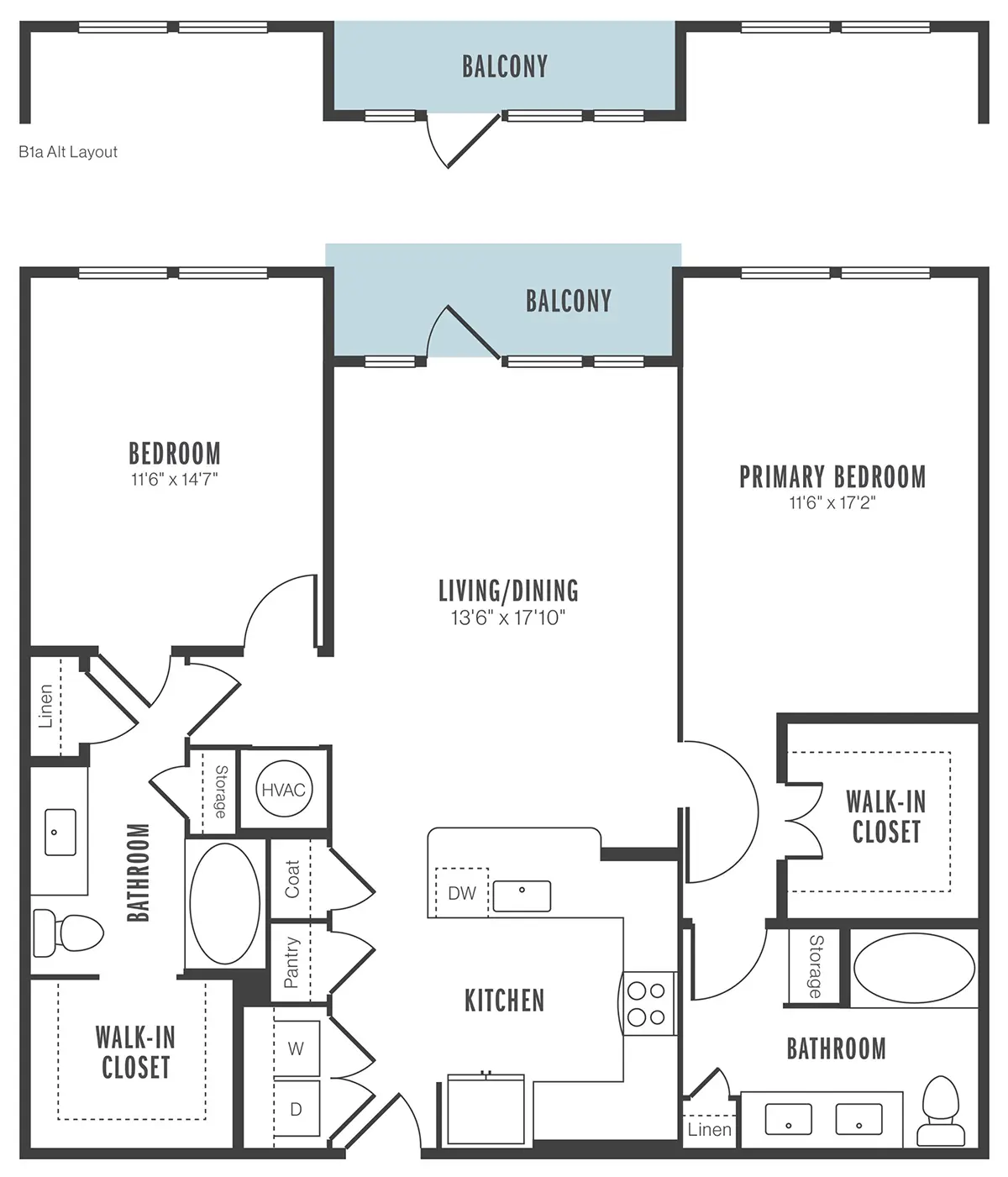 Alexan 5151 Houston Apartment Floorplan 22