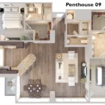 Allure Hermann Park Houston Apartments FloorPlan 28