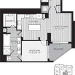 Aris Market Square Houston Apartment Floorplan 6
