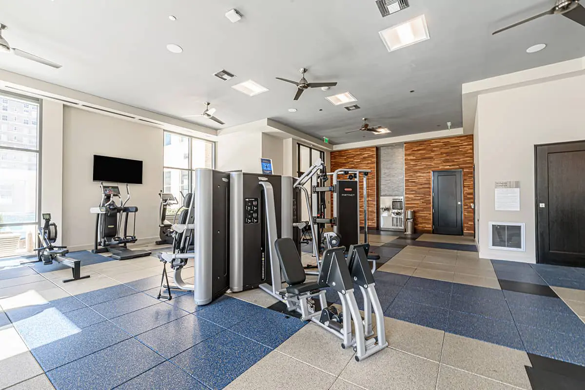 Aris Market Square Houston Rise Apartments Gym/Fitness Center