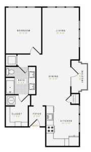 Boone Manor Houston Apartment Floorplan 4