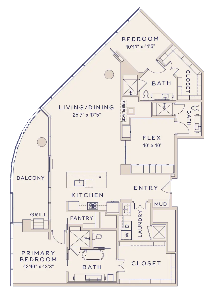 Brava Houston Apartment FloorPlan 11