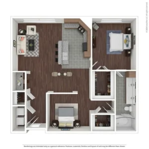 Briar Forest Lofts Houston Apartments FloorPlan 13