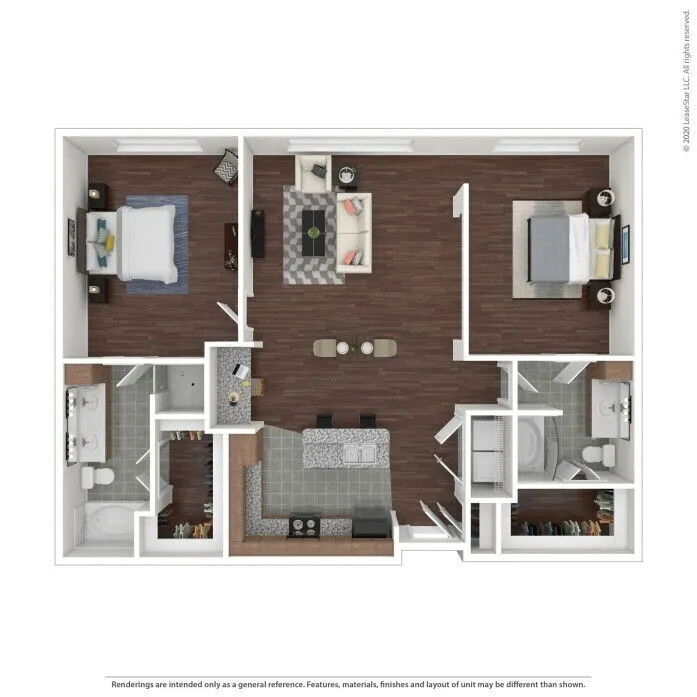 Briar Forest Lofts Houston Apartments FloorPlan 15