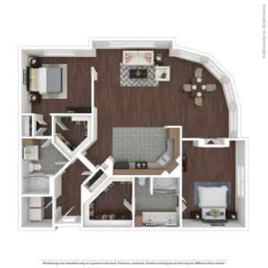 Briar Forest Lofts Houston Apartments FloorPlan 16