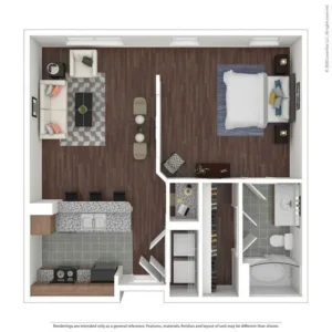 Briar Forest Lofts Houston Apartments FloorPlan 4