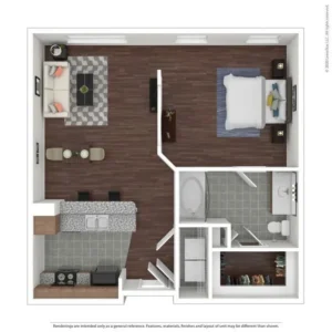 Briar Forest Lofts Houston Apartments FloorPlan 6