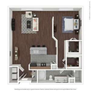 Briar Forest Lofts Houston Apartments FloorPlan 8