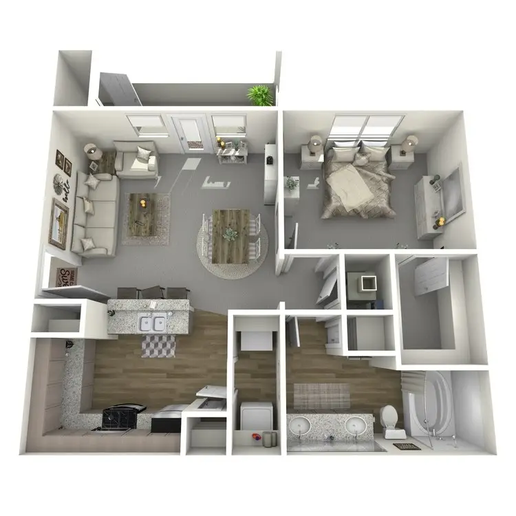 Cityscape Apartments Houston FloorPlan 2