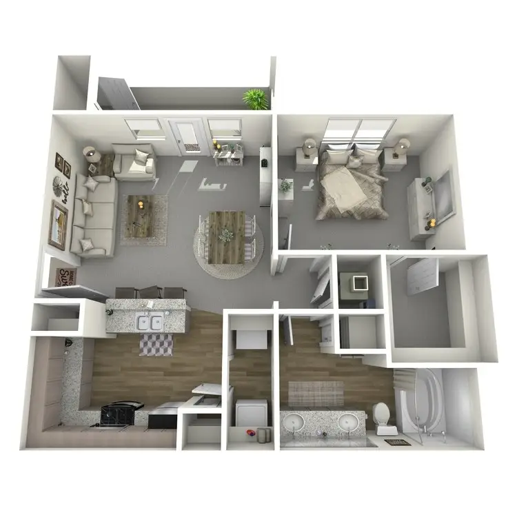 Cityscape Apartments Houston FloorPlan 3