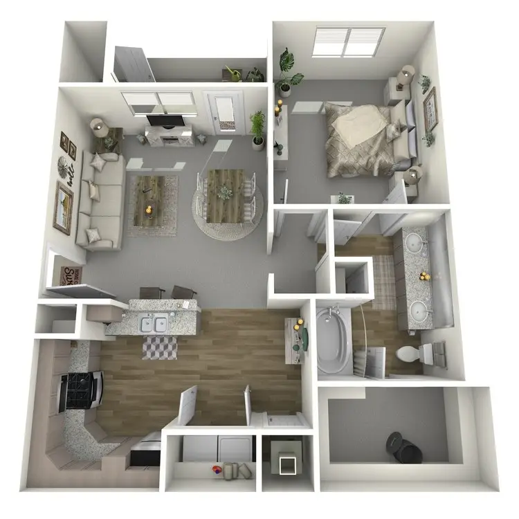 Cityscape Apartments Houston FloorPlan 5