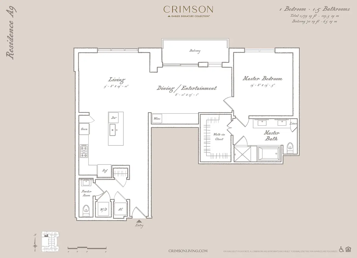 Crimson Houston Apartments FloorPlan 12