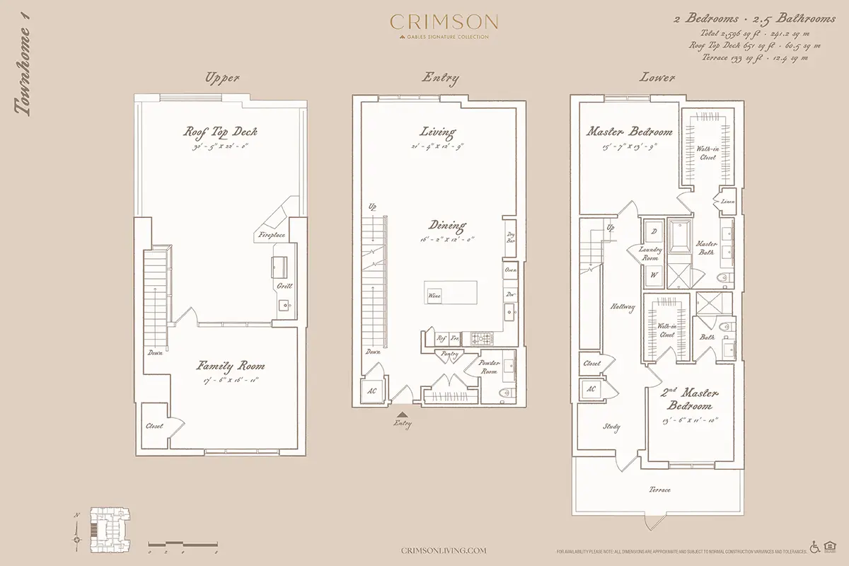 Crimson Houston Apartments FloorPlan 20