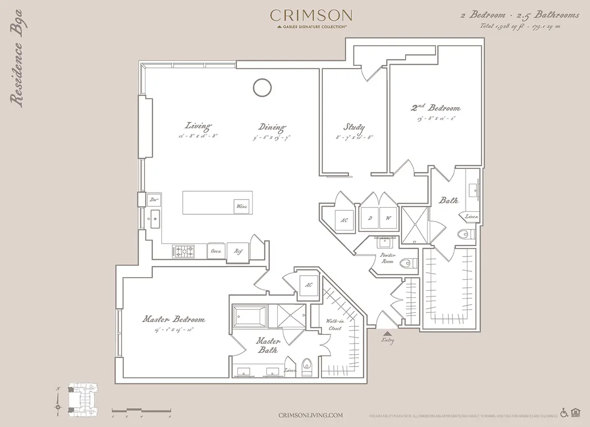 Crimson Houston Apartments FloorPlan 24