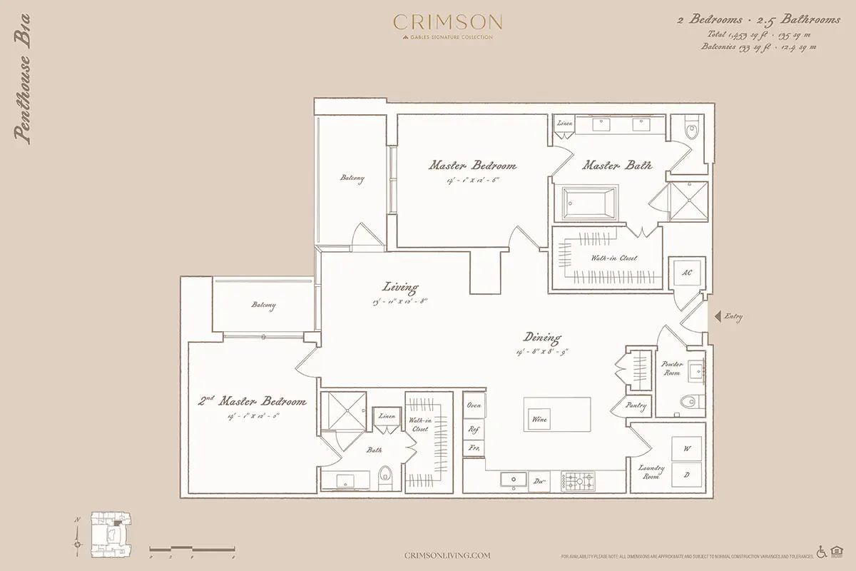 Crimson Houston Apartments FloorPlan 28