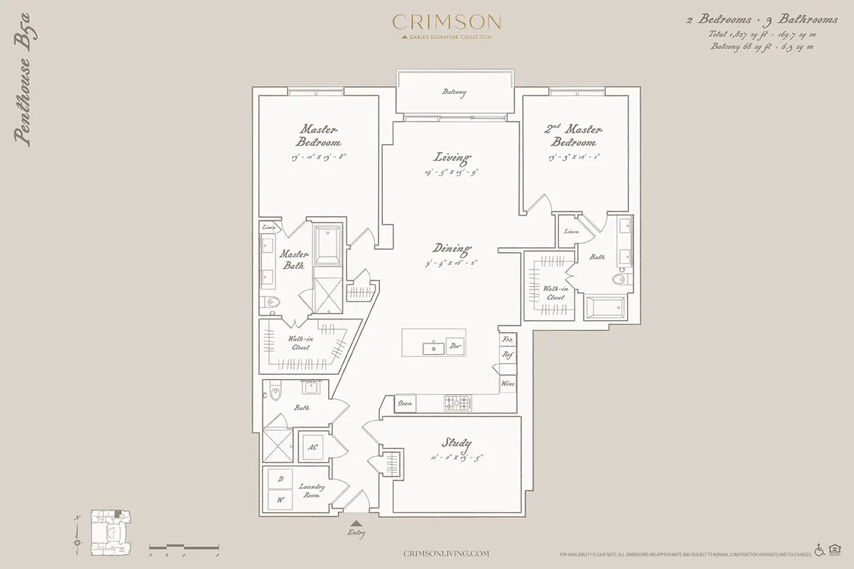 Crimson Houston Apartments FloorPlan 29