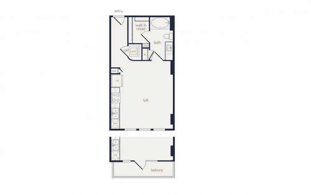 Eighteen25 Houston Apartments FloorPlan 2