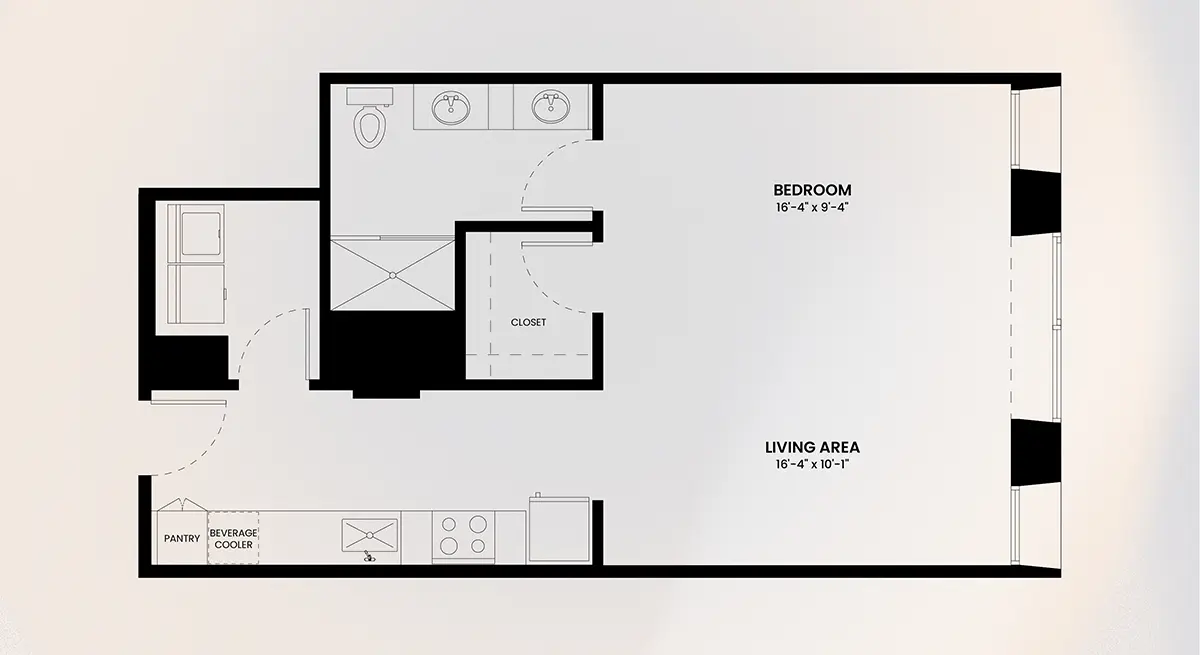 Elev8 Houston Apartments FloorPlan 2