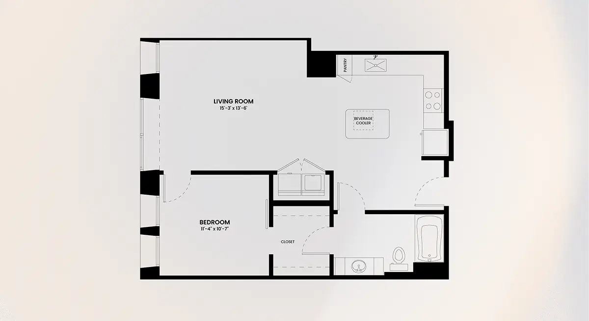 Elev8 Houston Apartments FloorPlan 4
