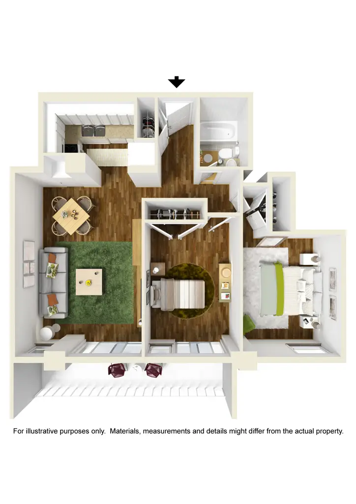 Houston House Apartments FloorPlan 8