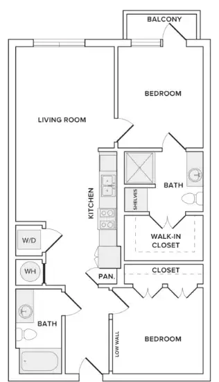 Modera Washington Houston Apartments FloorPlan 7
