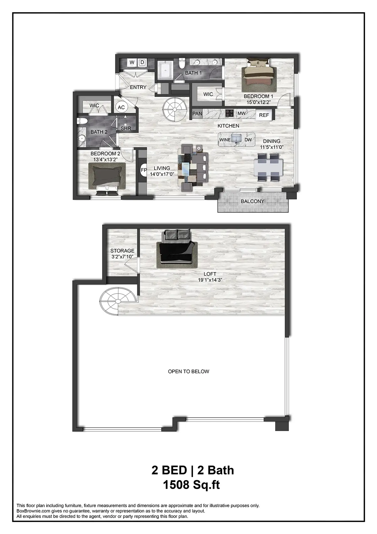 Montrose at Buffalo Bayou Houston Apartments FloorPlan 20