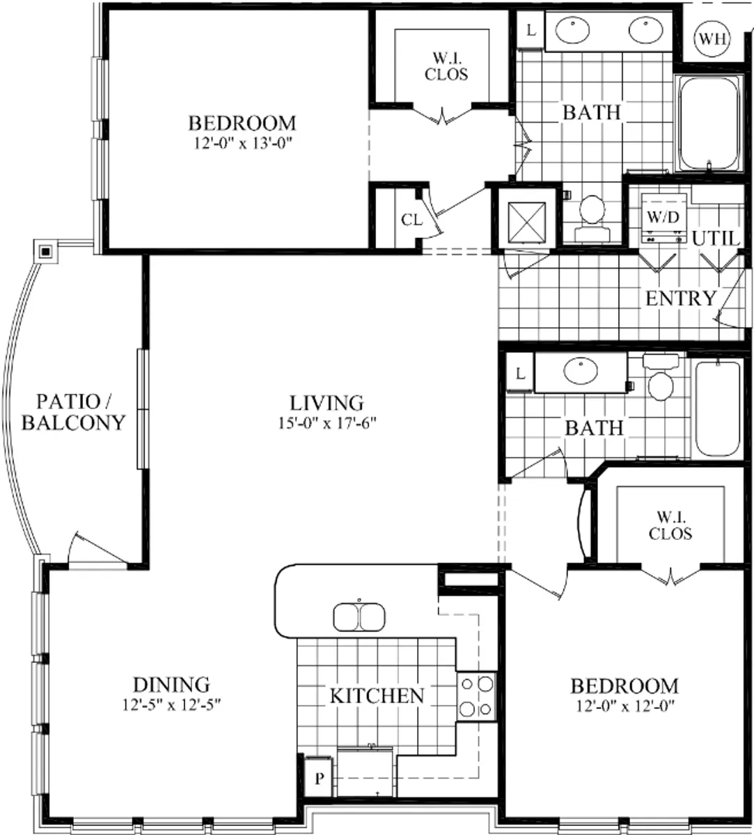 North Post Oak Lofts Houston Apartments FloorPlan 12
