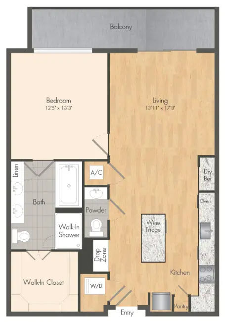 Novel River Oaks Houston Apartments FloorPlan 6