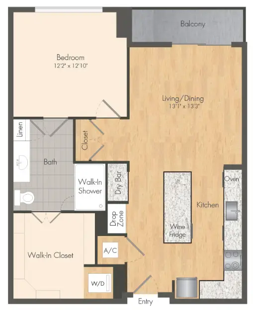 Novel River Oaks Houston Apartments FloorPlan 7