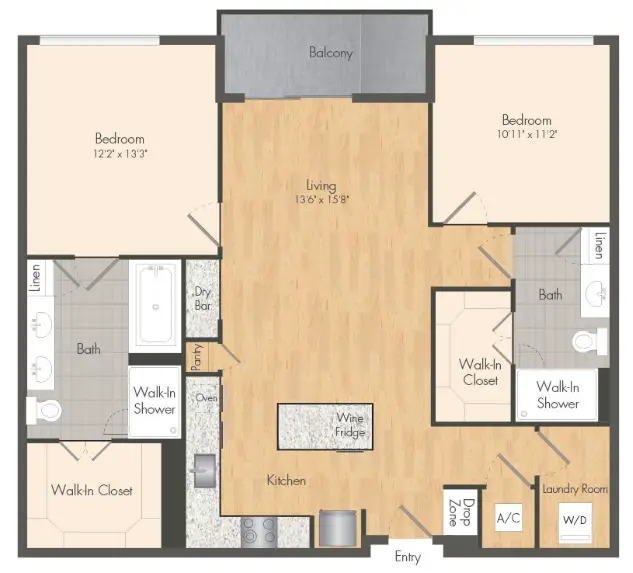 Novel River Oaks Houston Apartments FloorPlan 8