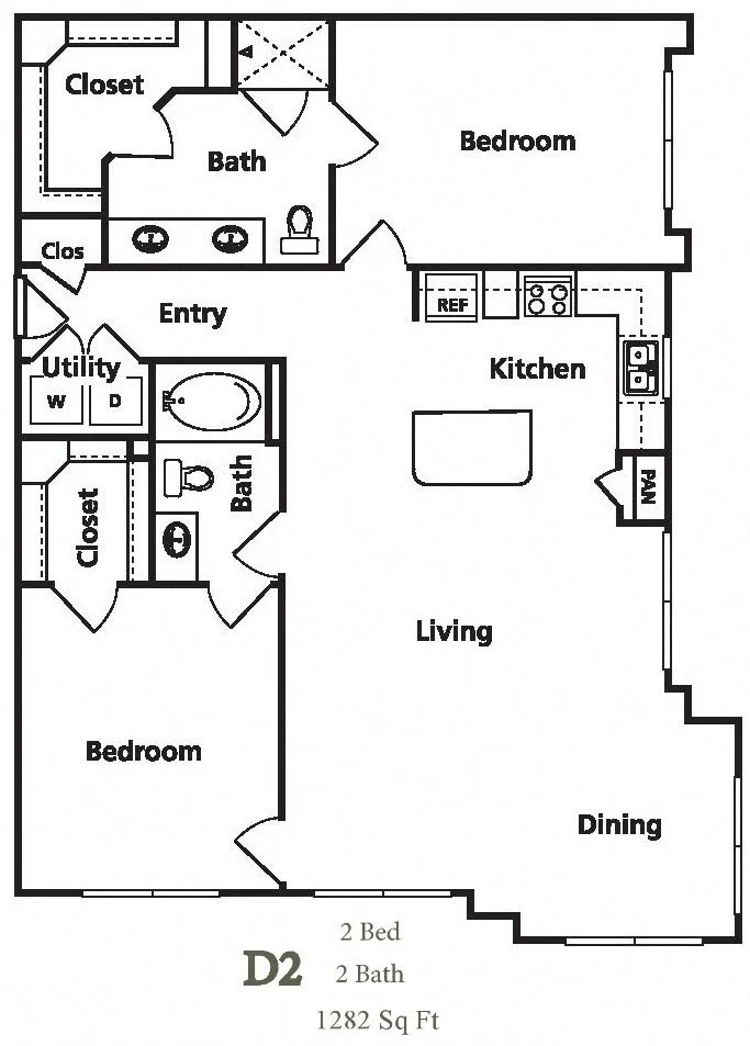 Sawyer Heights Lofts Houston Apartments FloorPlan 19