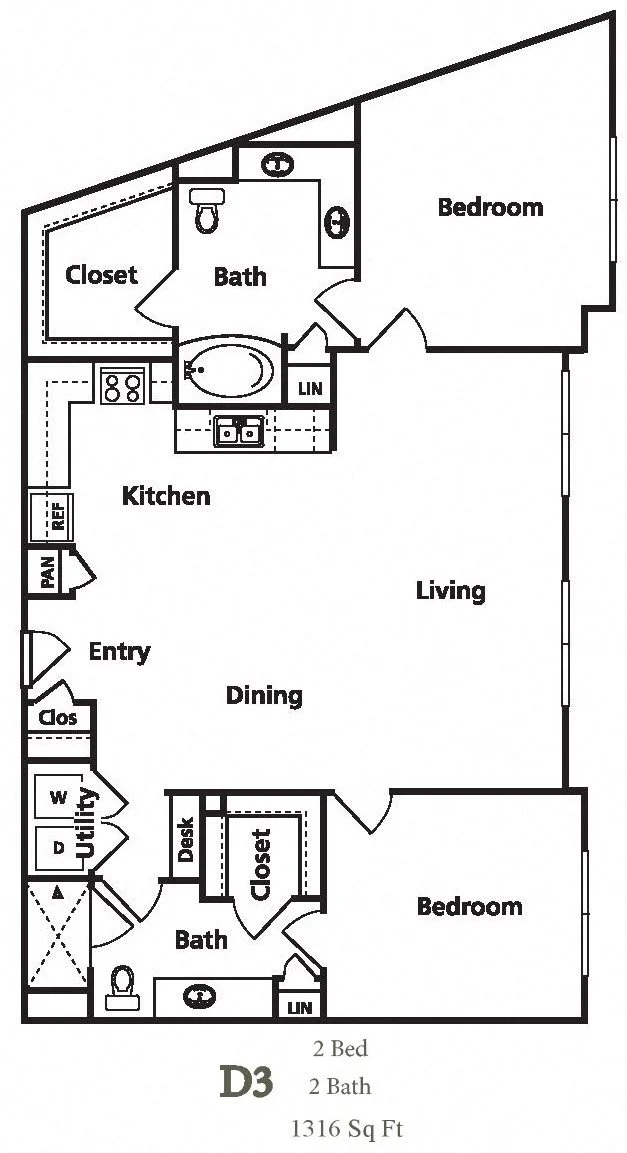 Sawyer Heights Lofts Houston Apartments FloorPlan 20