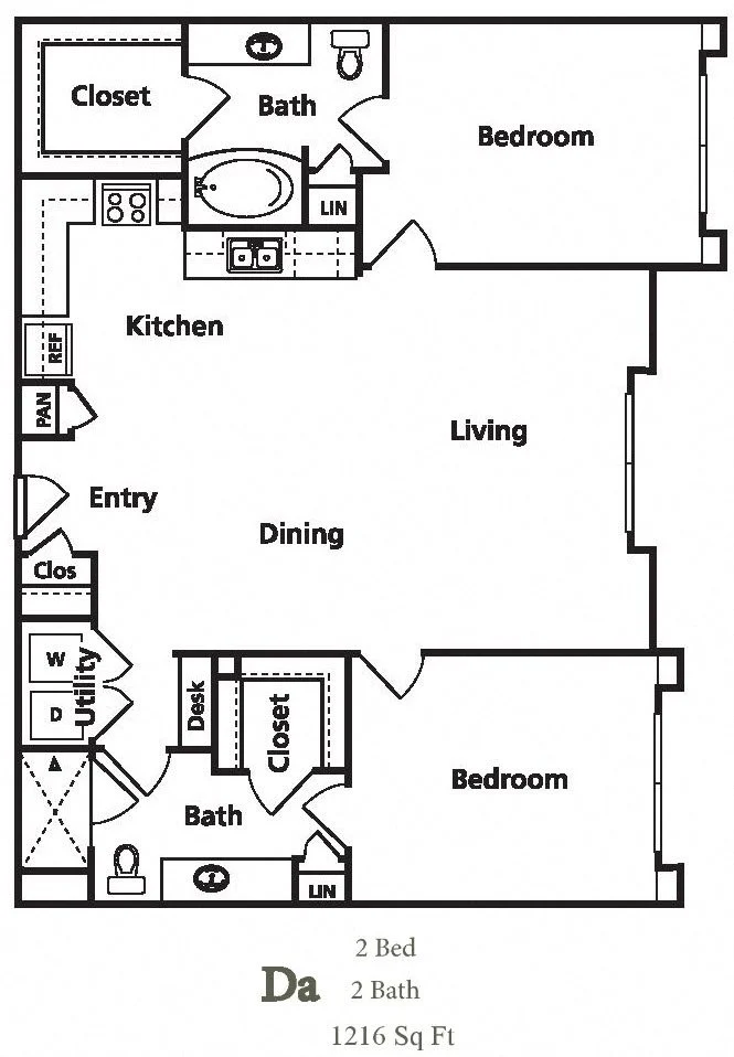 Sawyer Heights Lofts Houston Apartments FloorPlan 21