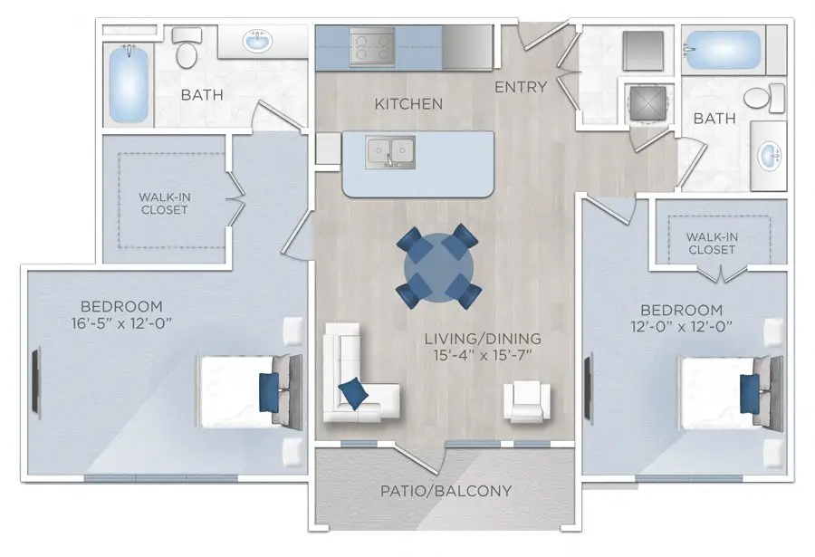 Telfair Lofts Apartments FloorPlan 12