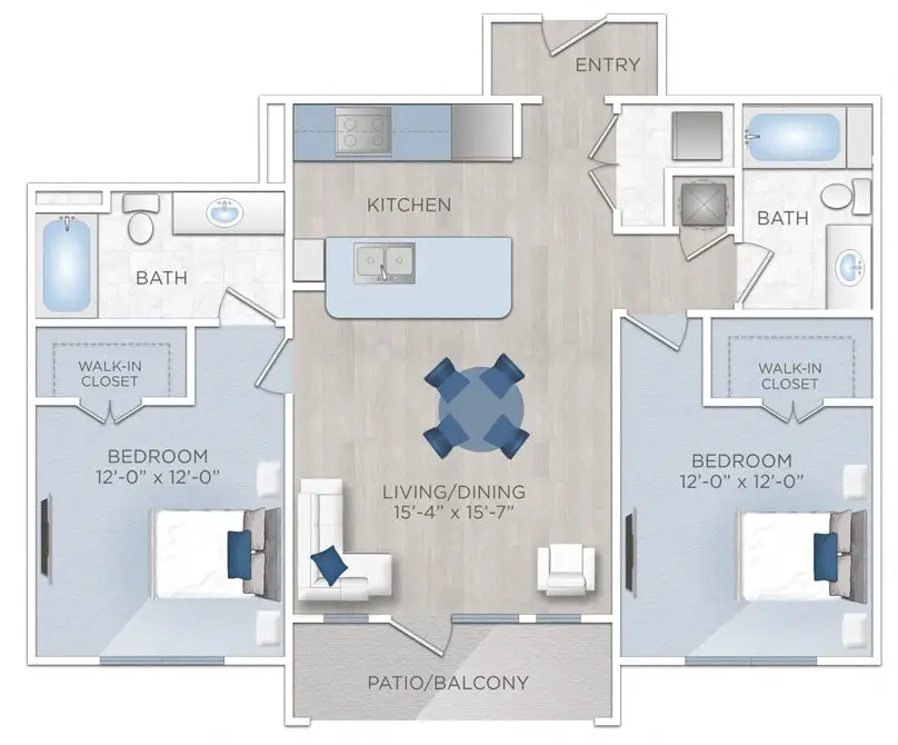 Telfair Lofts Apartments FloorPlan 13