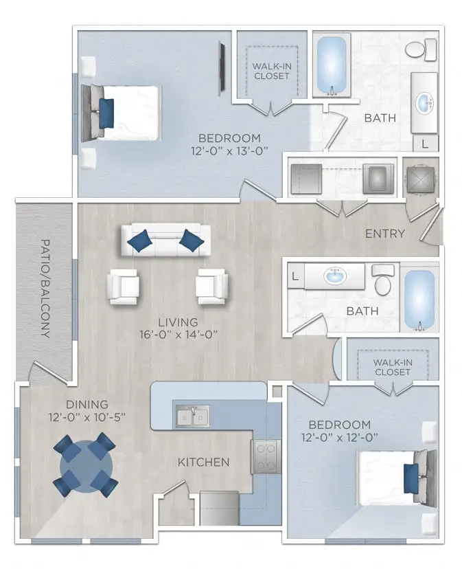 Telfair Lofts Apartments FloorPlan 14