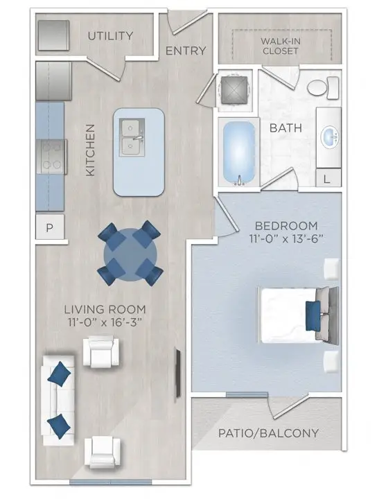 Telfair Lofts Apartments FloorPlan 4