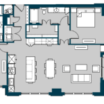 The Carter Houston Apartment FloorPlan 17