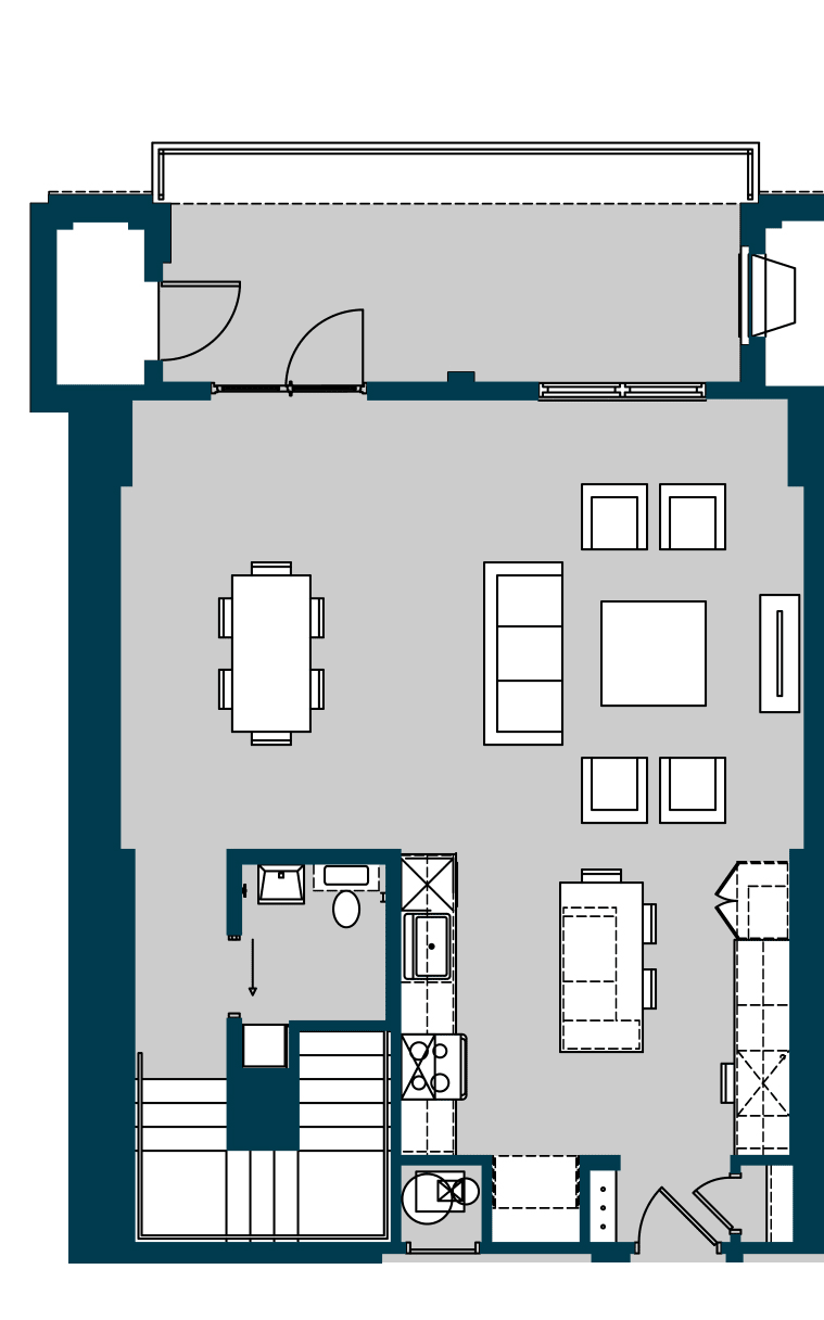 The Carter Houston Apartment FloorPlan 20