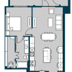 The Carter Houston Apartment FloorPlan 7