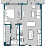 The Carter Houston Apartment FloorPlan 8