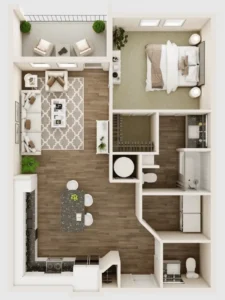 The Livano Kemah Houston Apartments FloorPlan 5