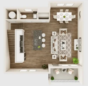 The Livano Kemah Houston Apartments FloorPlan 8