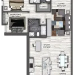 The Lofts at CityCentre Houston Apartments FloorPlan 11