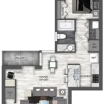 The Lofts at CityCentre Houston Apartments FloorPlan 4